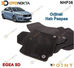 HALI PASPAS ORJINAL GECMELI SIYAH EGEA SD 2015>