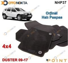 HALI PASPAS ORJINAL GECMELI SIYAH DUSTER 4*4 09-17
