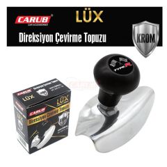 CARUB DİREKSİYON ÇEVİRME TOPUZU LÜX KROM |  | ARAÇ İÇİ AKSESUARLAR
