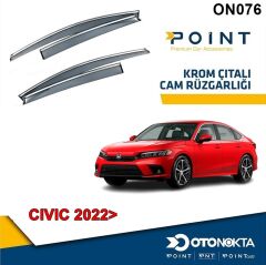 CAM RUZGARLIGI 4 LU KROMLU HONDA CIVIC 2022 POINT