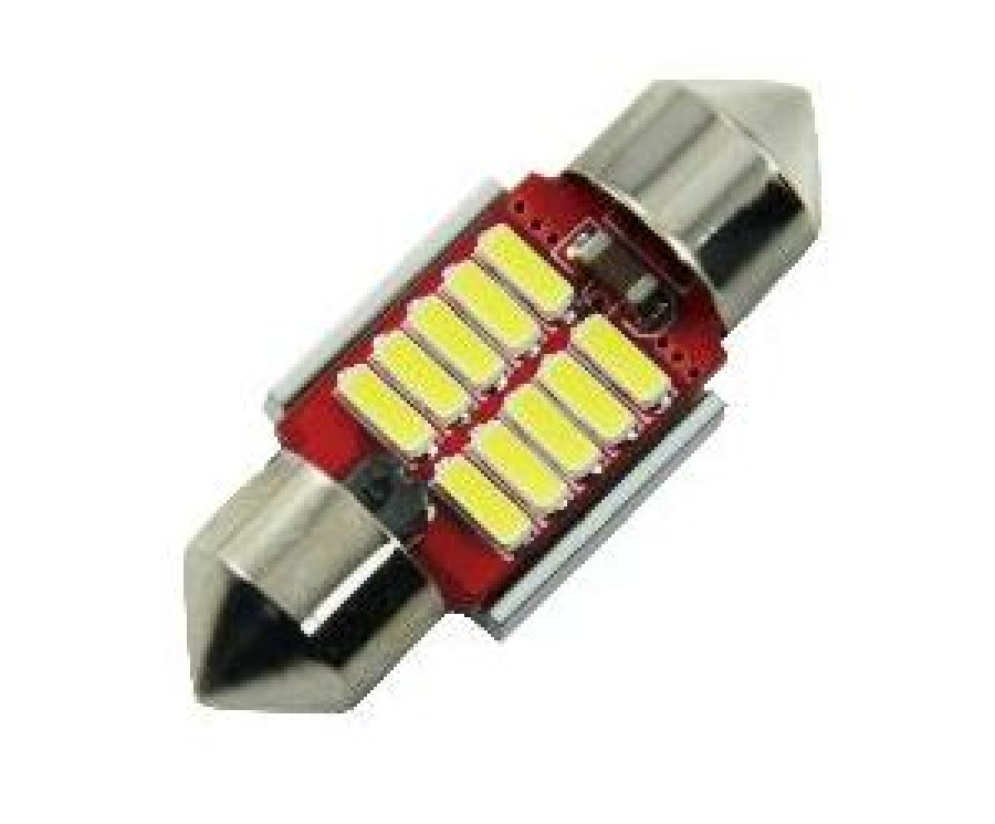 AMPUL > (2AD) LED SOFİT 12V-24V BEYAZ ÇOK LEDLİ ( BOY 31mm ) CAMBUS