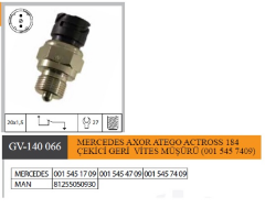 MERCEDES AXOR ATEGO ACTROSS 1840 ÇEKİCİ GERİ VİTES MÜŞÜRÜ ( 001 545 7409)  0015451709 0015454709 0015457409 81255050930 0025450209