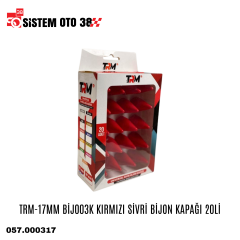 TRM-17MM BİJ003K KIRMIZI SİVRİ BİJON KAPAĞI 20Lİ |  | MUHTELİF ÜRÜNLER