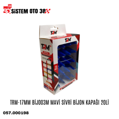TRM-17MM BİJ003M MAVİ SİVRİ BİJON KAPAĞI 20Lİ |  | MUHTELİF ÜRÜNLER
