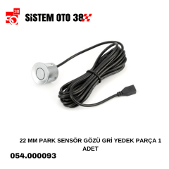 22 MM PARK SENSÖR GÖZÜ GRİ YEDEK PARÇA 1 ADET |  | PARK SENSÖRLERİ