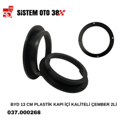 BYD 13 CM PLASTİK  KAPI İÇİ KALİTELİ ÇEMBER 2Lİ |  | SES MONTAJ EKİPMANLARI