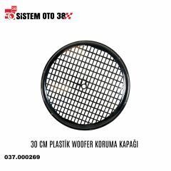 30 CM PLASTİK WOOFER KORUMA KAPAĞI |  | SES MONTAJ EKİPMANLARI