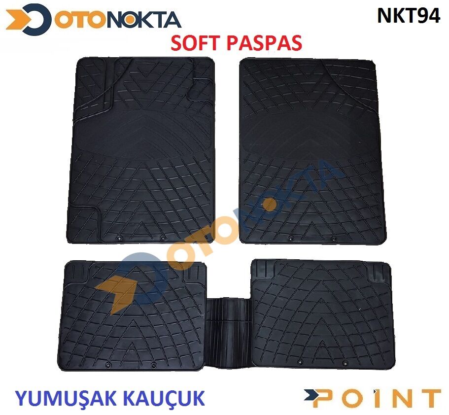 PASPAS UNIVERSAL KAUCUK KALITELI SIYAH SOFT