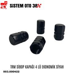 TRM SİBOP KAPAĞI 4 LÜ EKONOMİK SİYAH |  | ARAÇ DIŞI AKSESUARLAR