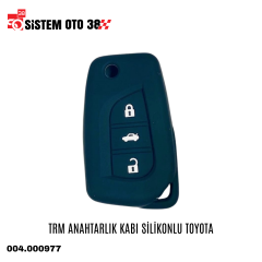 TRM ANAHTARLIK KABI SİLİKONLU TOYOTA |  | ARAÇ İÇİ AKSESUARLAR