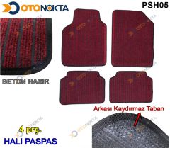 PASPAS HALI UNIVERSAL KALITELI MODEL SIYAH KIRMIZI
