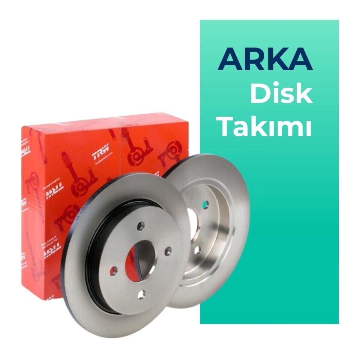 Nissan Pulsar Arka Fren Disk Takımı (2015-2018)