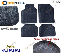 PASPAS HALI UNIVERSAL KALITELI MODEL SIYAH-SIYAH