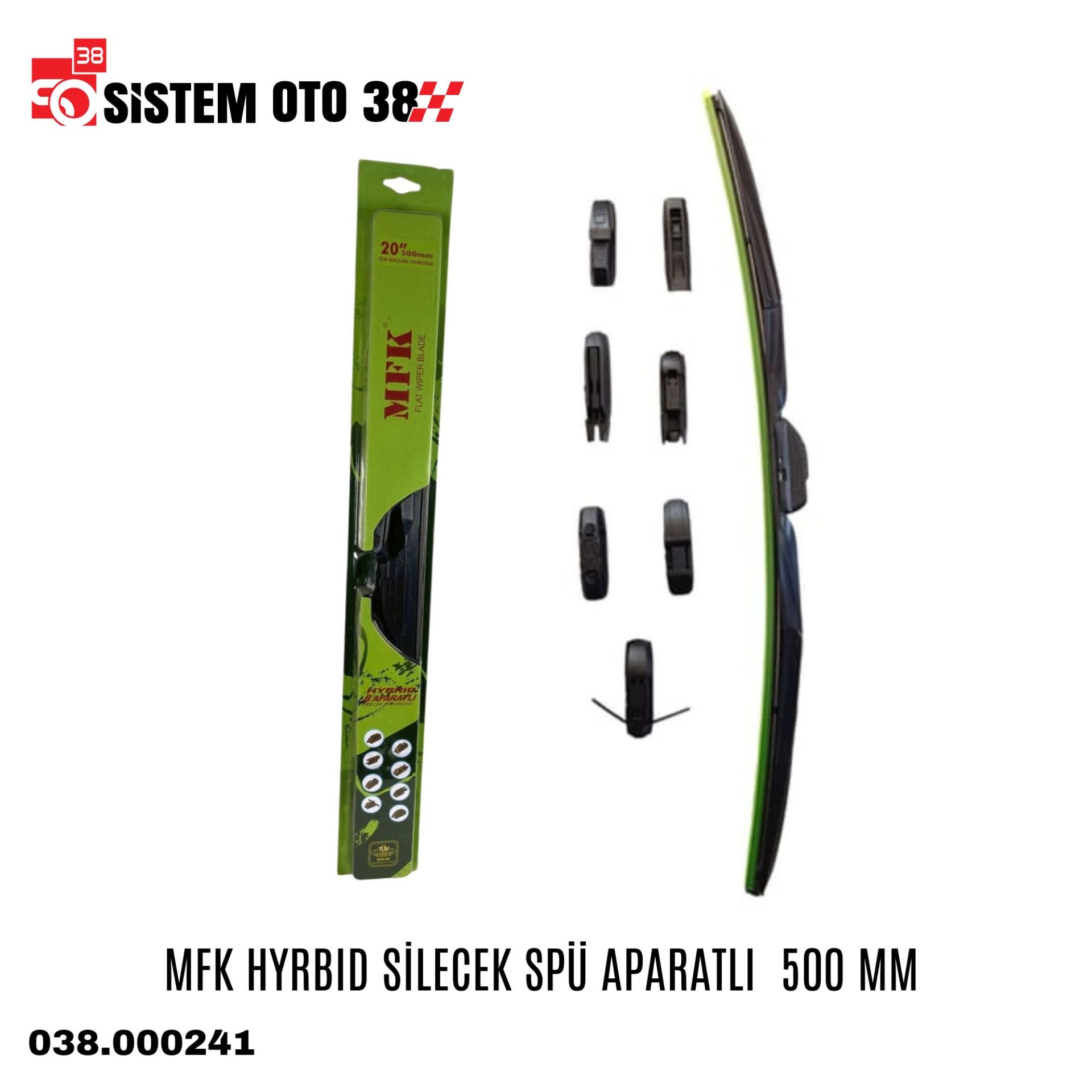 MFK HYRBID SİLECEK SPÜ APARATLI  500 MM |  | SİLECEKLER