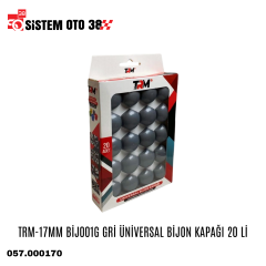 TRM-17MM BİJ001G GRİ ÜNİVERSAL BİJON KAPAĞI 20 Lİ |  | MUHTELİF ÜRÜNLER