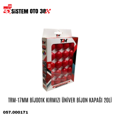 TRM-17MM BİJ001K KIRMIZI ÜNİVER BİJON KAPAĞI 20Lİ |  | MUHTELİF ÜRÜNLER