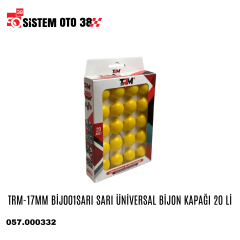 TRM-17MM BİJ001SA SARI ÜNİVERSAL BİJON KAPAĞI 20Lİ |  | MUHTELİF ÜRÜNLER