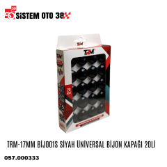 TRM-17MM BİJ001S SİYAH ÜNİVERSAL BİJON KAPAĞI 20Lİ |  | MUHTELİF ÜRÜNLER