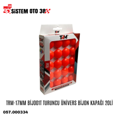 TRM-17MM BİJ001T TURUNCU ÜNİVERS BİJON KAPAĞI 20Lİ |  | MUHTELİF ÜRÜNLER