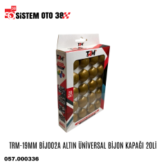 TRM-19MM BİJ002A ALTIN ÜNİVERSAL BİJON KAPAĞI 20Lİ |  | MUHTELİF ÜRÜNLER